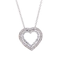 Collar Damiani Mujer Belle Epoque in Oro blanco Diamante 0.18 Ct 20089209 - 20089209